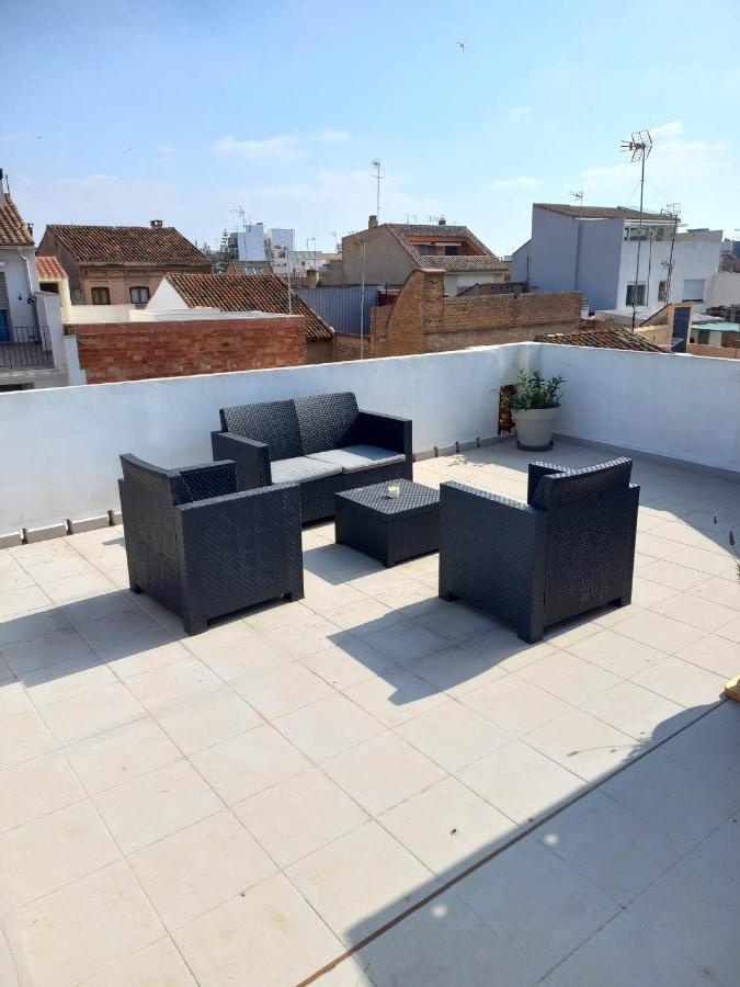 Traditional Valencian Townhouse In Catarroja Leilighet Eksteriør bilde